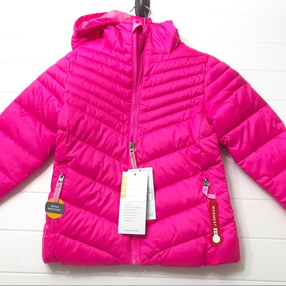 pink champion coat